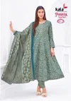 Poshak Vol 5 By Kala Cotton Printed Anarkali Kurti Set